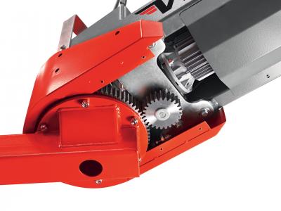 Arm rotation gears for extreme reliability